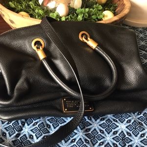 Marc Jacobs Black Leather Handbag